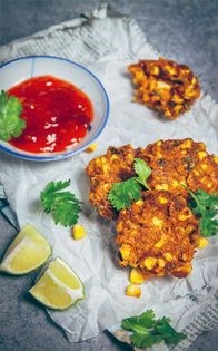 Sweetcorn fritters