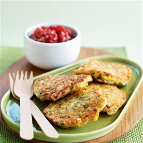 Sweetcorn fritters