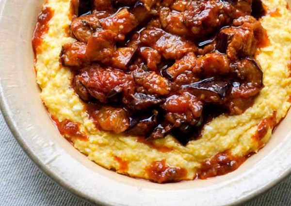 Sweetcorn polenta