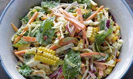 Sweetcorn slaw
