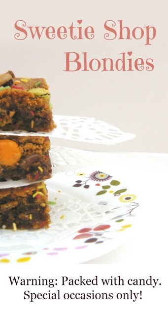 Sweetie shop blondies