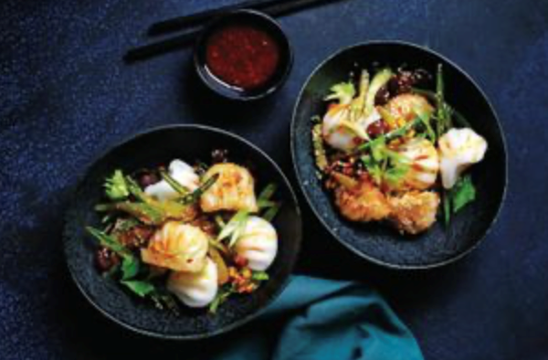 Swicy Chinese dumplings