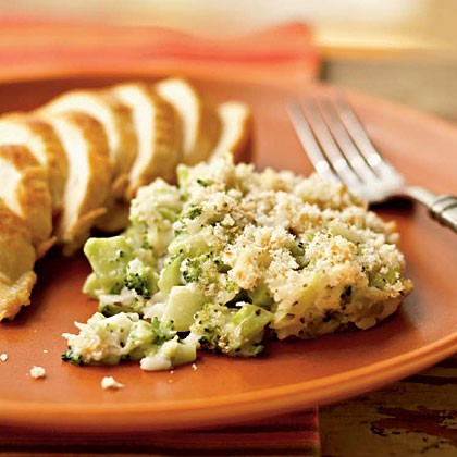 Swiss broccoli casserole