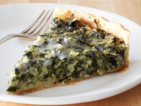 Swiss chard and herb tart