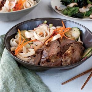 Swiss chard and shiitake sauté