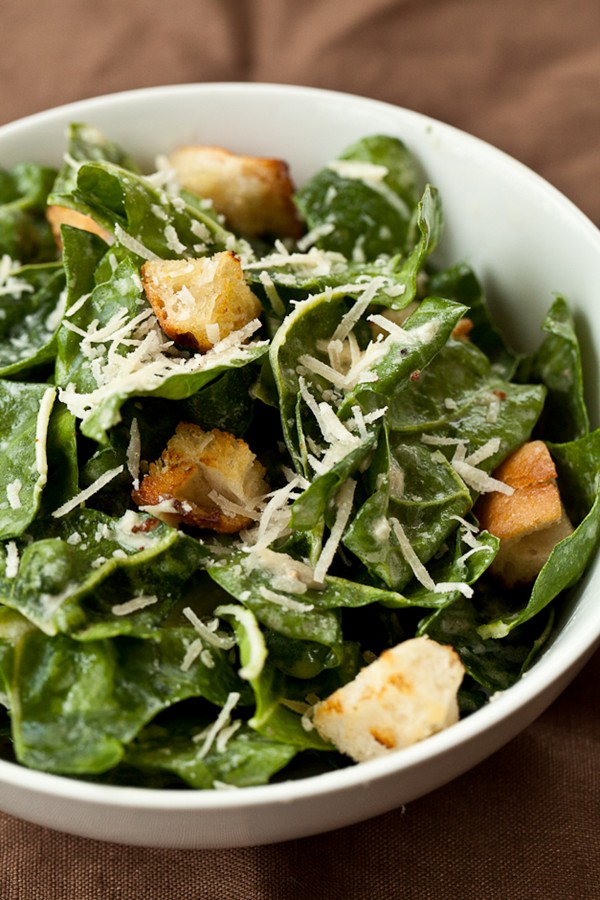 Swiss chard Caesar