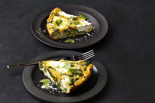 Swiss chard frittata