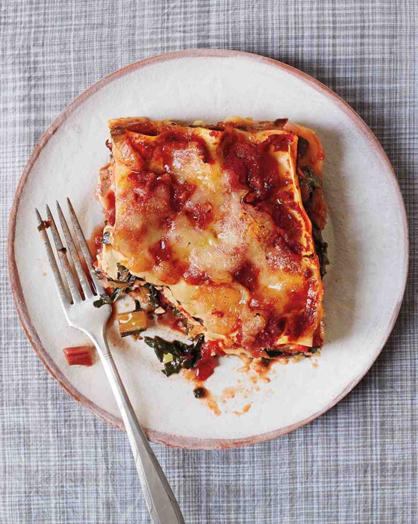 Swiss chard lasagna