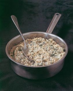 Swiss chard, Parmesan and mascarpone risotto