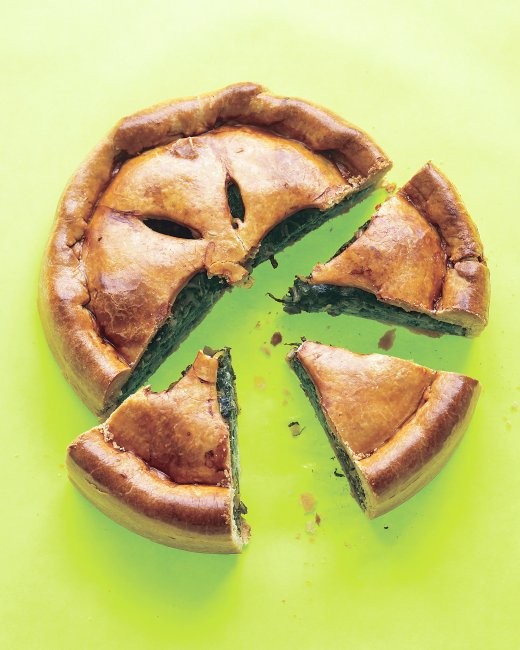 Swiss chard pie