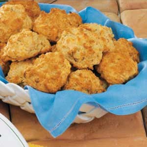 Swiss onion drop biscuits