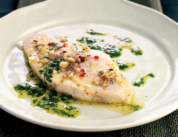 Swordfish confit