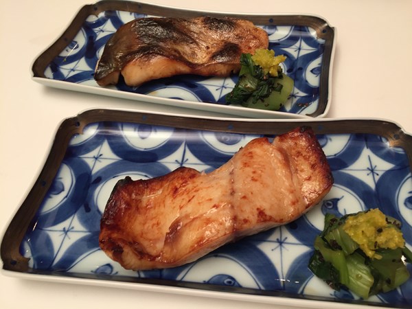 Swordfish in yuan style (Kajikimaguro no yuan yaki)