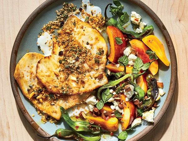 Swordfish scaloppine with capers 