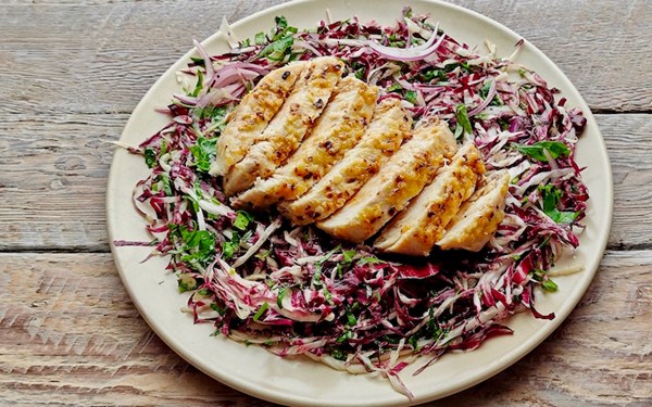 Swordfish with chilli, garlic & lemon (Pesce spada alla diavola)