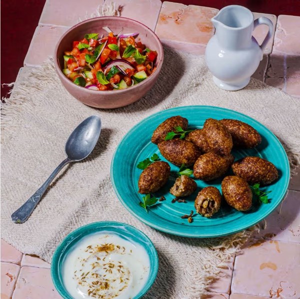 Syrian stuffed kibbeh