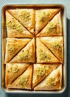 Syrian sweet cheese pastries