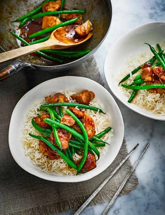 Szechuan chicken stir-fry