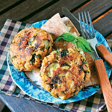 Tabbouleh burger