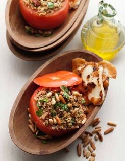 Tabbouleh tomatoes