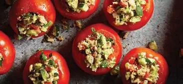 Tabbouleh tomatoes 