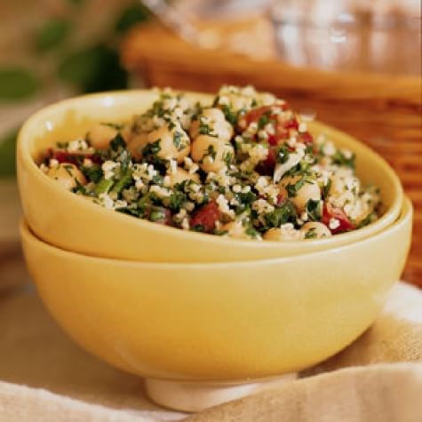 Tabbouleh with chickpeas