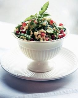 Tabouleh with pomegranate