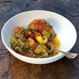Tabriz-style meatballs (Kufteh Tabrizi)