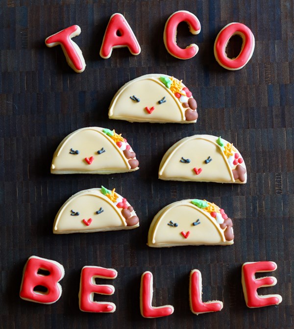 Taco Belle cookies
