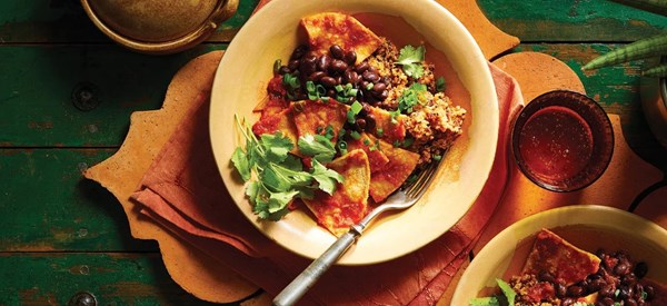 Taco chilaquiles 