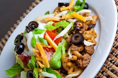 Taco pasta