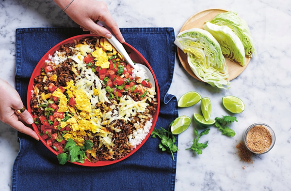 Taco rice