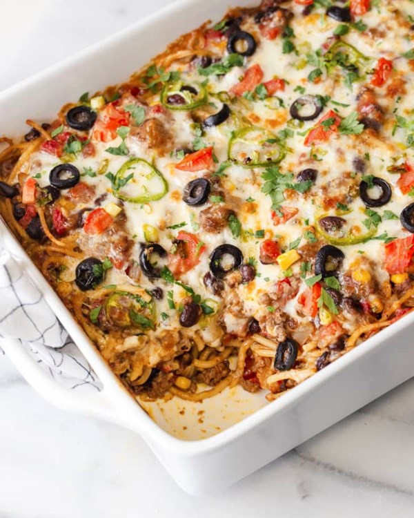 Taco spaghetti 