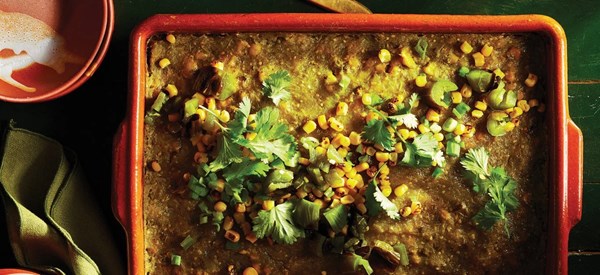 Taco verde casserole 