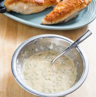 Tahini and honey sauce