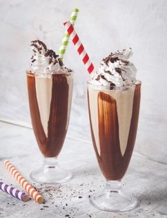 Tahini coffee shake