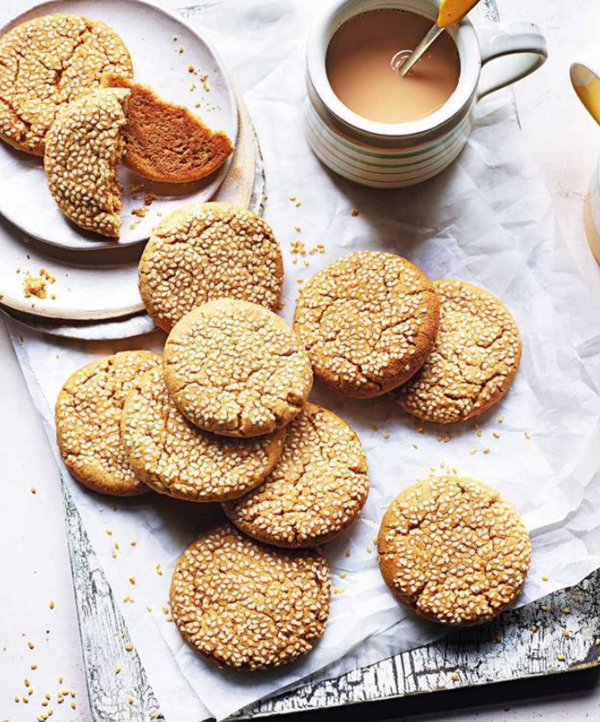 Tahini honey cookies