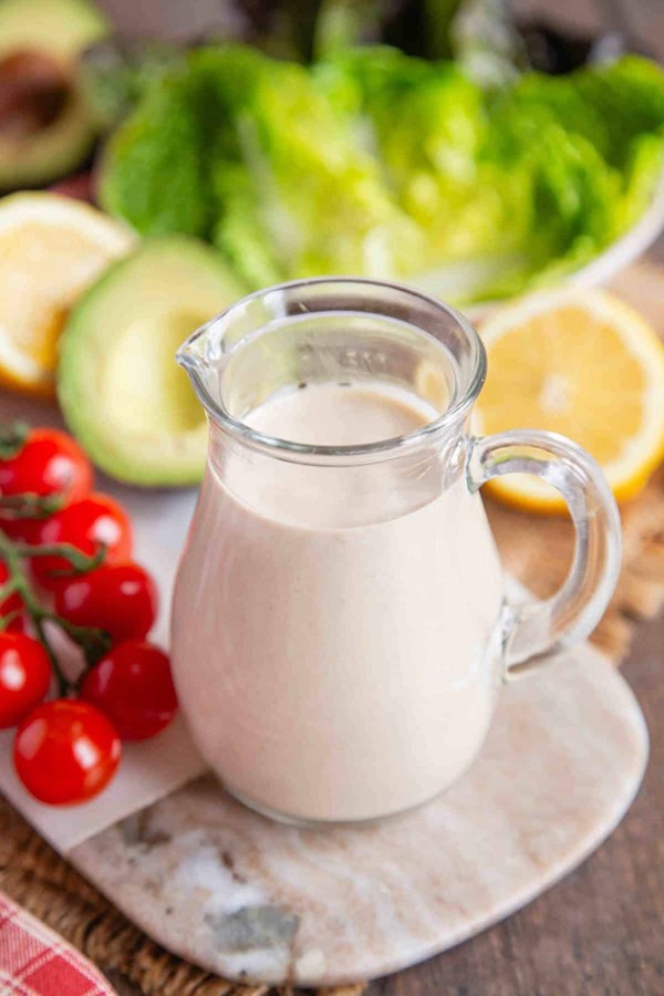 Tahini lemon dressing