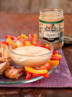Tahini-lemon dressing and dipping sauce