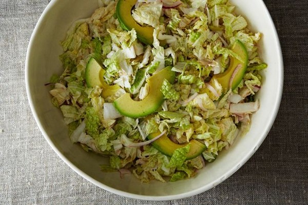 Tahini sumac slaw