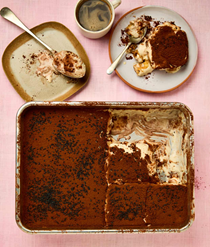 Tahini tiramisu