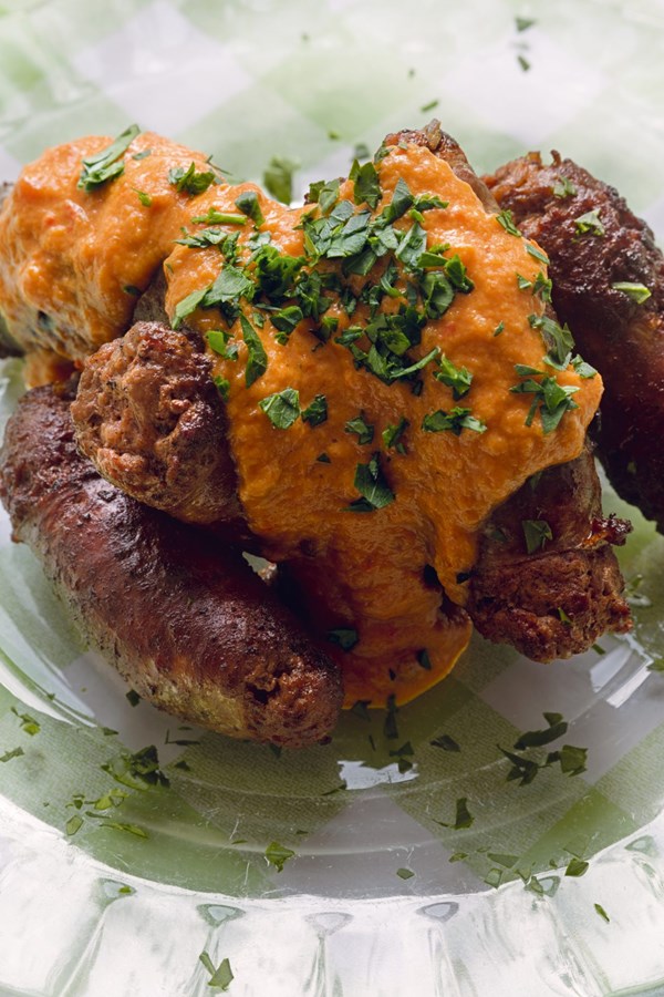 Tahini tomato sauce