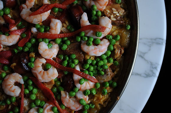 Tailgate paella