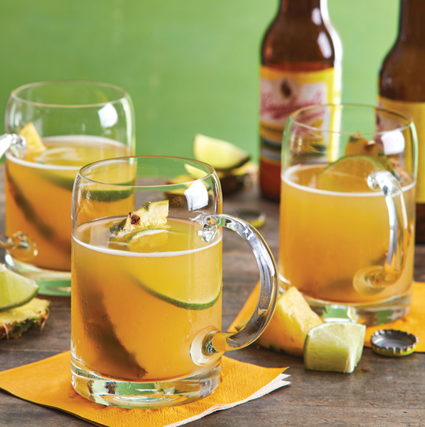 Tailgate punch with pineapple & lime