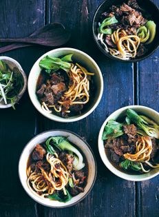 Taiwanese beef noodle soup
