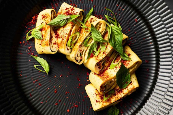 Taiwanese egg crêpes (Dan bing)