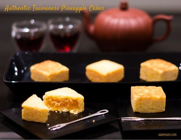 Taiwanese pineapple cake (鳳梨酥)