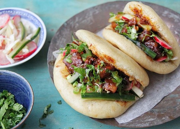Taiwanese pork buns (Gua bao)