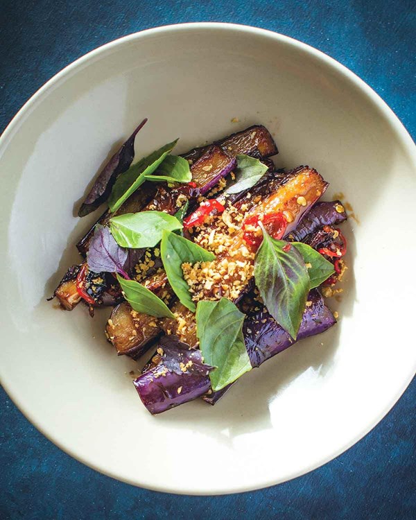 Taiwanese-style eggplant