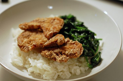 Taiwanese style fried pork tenderloin